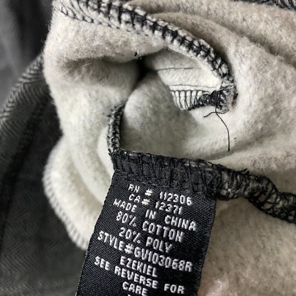 Ezekiel Pea Coat Medium Women's Gray Adults Cotton Blend M - Picture 5 of 10